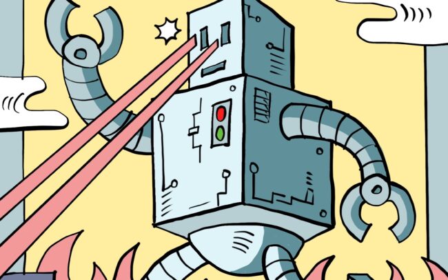 Robot-attack-comic