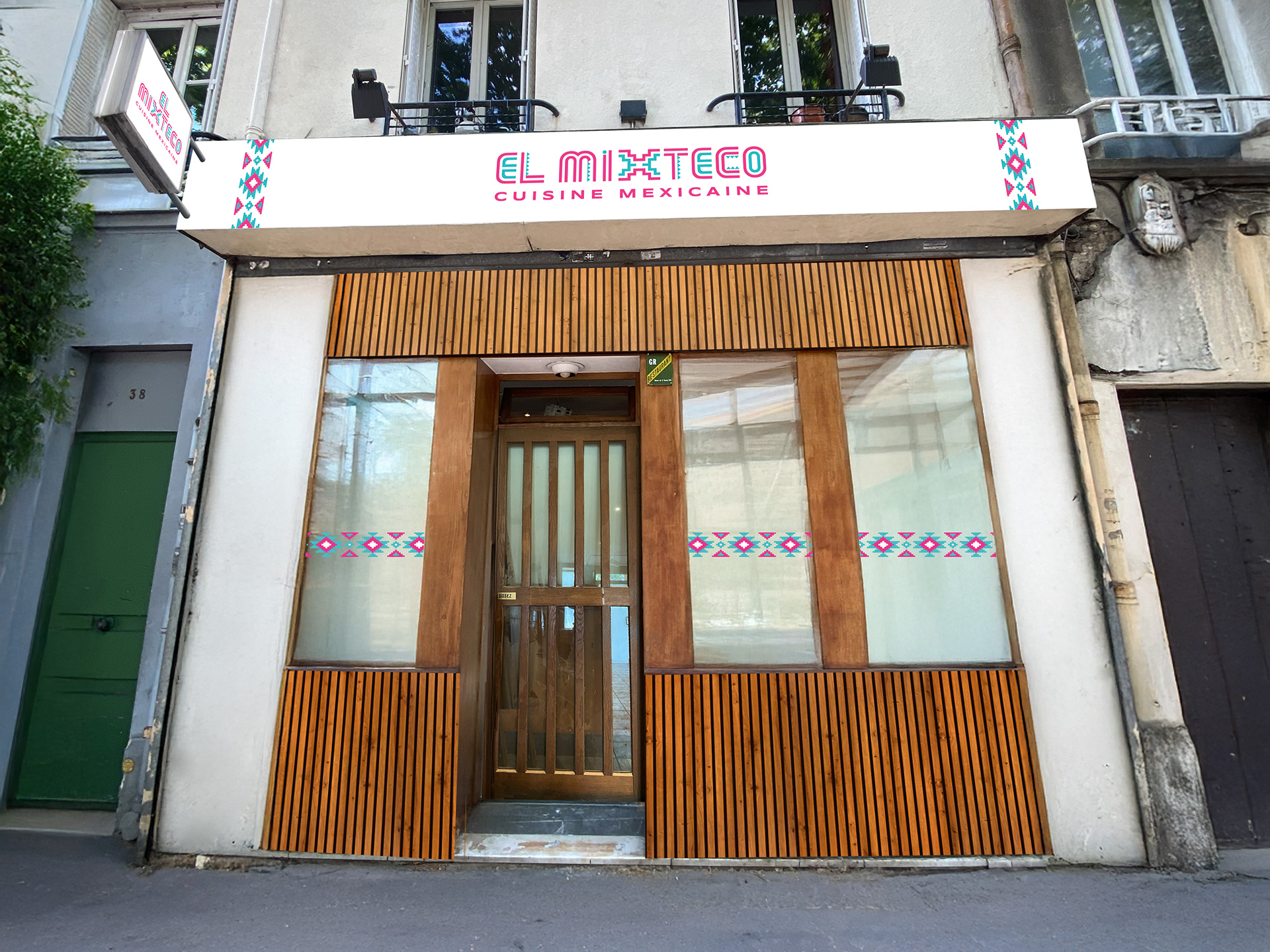 façade du restaurant El Mixteco
