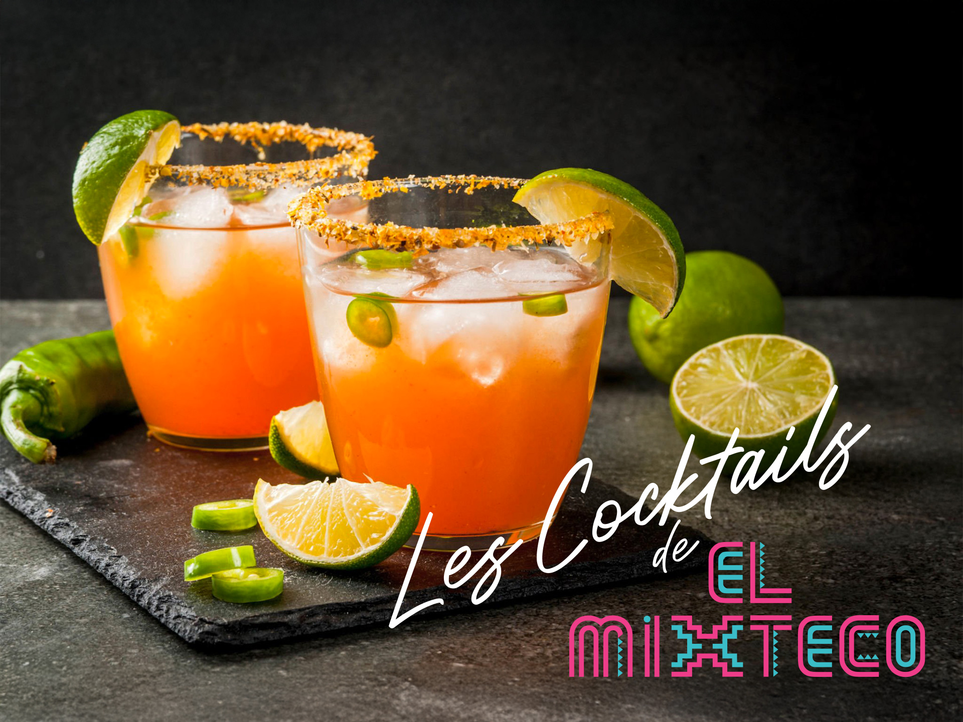 Les cocktails d'El Mixteco